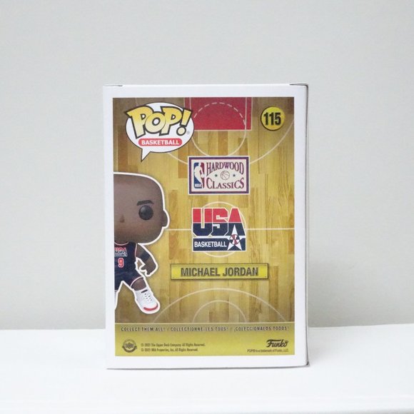 Michael Jordan Team USA Slam Dunk (Special Edition) Funko Pop! #115 - Picture 3 of 5